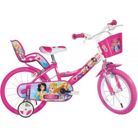 Bicicleta copii 3-5 ani, 14 inch, Princess, Dino Bikes DB144RPRI - imagine 7